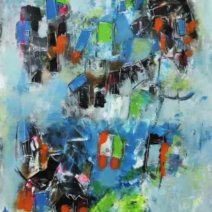 Preisknaller I. Schmidt: "Mysterious Places XII", zeitgenössische Grafik/Malerei, Original/Unikat