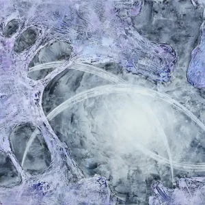 Preisreduziert Abstrakte Malerei, R.König: "Fragile Realität", Unikat/Original
