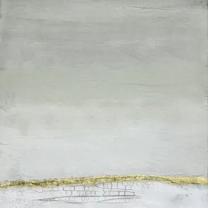 M.Kühne: "Golden Horizon III", modernes Originalgemälde (Unikat) Neue Ware