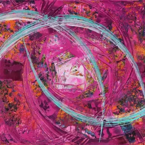 Online Kaufen R. König: "Fascination II", abstraktes Originalgemälde (Unikat)