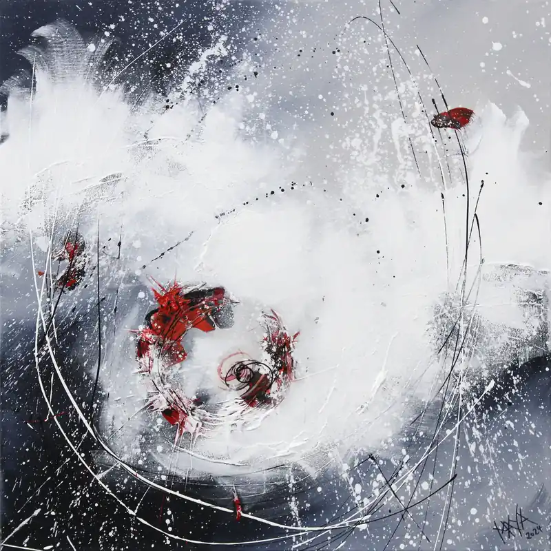 Must-Have Maya: "Wild heart", Originale Acrylbilder (Unikat)