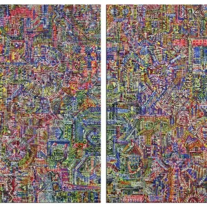 Top-Angebot Expressionistische Ölmalerei, Maciej Cieśla: Aus der Serie "Materie" 18", Originalgemälde (Unikat)