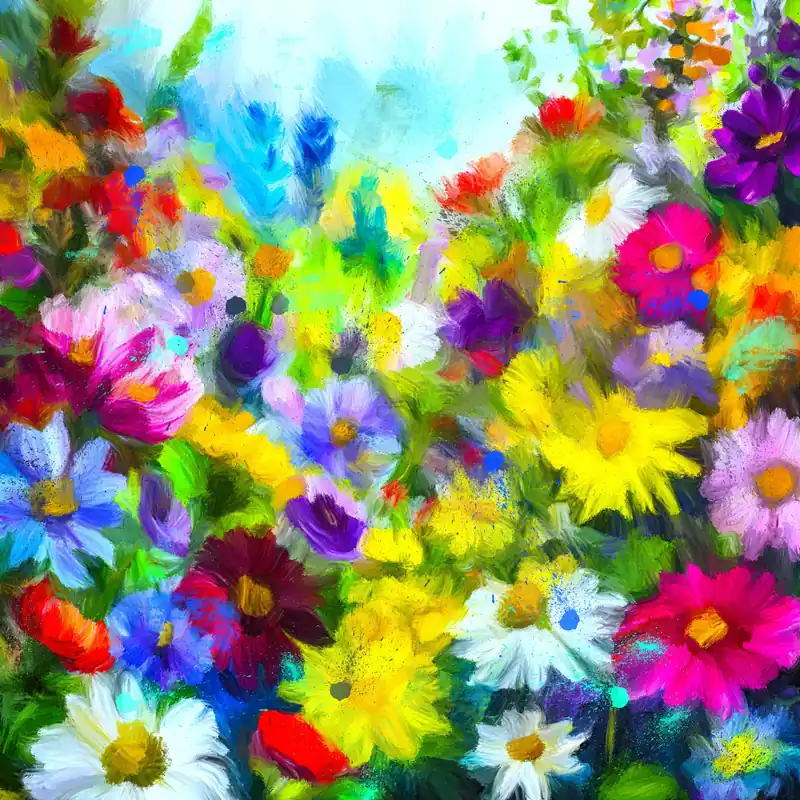 Neu Im Sortiment Moderne Kunst: "Die Kraft der Farben", H. Mühlbauer-Gardemin, Original/serielles Unikat