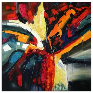 Sonderaktion Moderne Ölbilder, B. Ossowski: "Colours Adrenaline" (E)