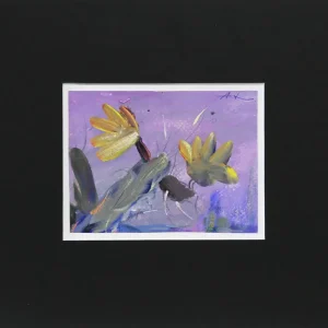 Meistverkauft Malerei/Grafik auf Papier: "Herbstliche Blumen", A. Larrett, Original (Unikat)