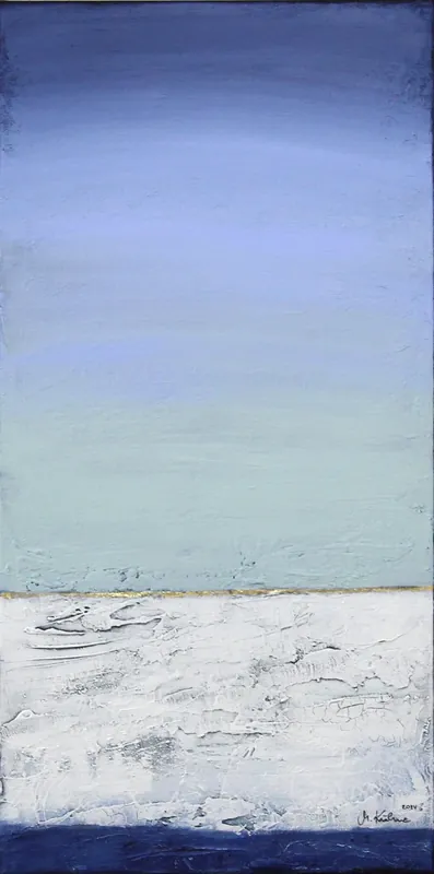 Sonderangebot M.Kühne: "Golden Horizon II", modernes Originalgemälde (Unikat)