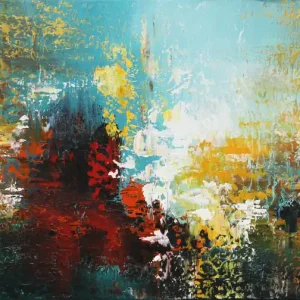 Originalgemälde: "Wind is changing IV", G. Hung, Unikat Nur Für Kurze Zeit