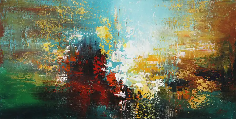 Originalgemälde: "Wind is changing IV", G. Hung, Unikat Nur Für Kurze Zeit
