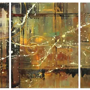 Abstrakte Originalkunst : "Sternenfenster III", G. Hung, Unikat Bestseller