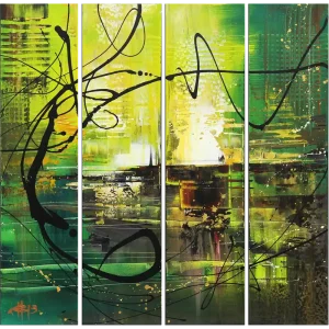 Jetzt Bestellen Abstrakte Originalkunst : "Nature Dreaming I", G. Hung, Unikat