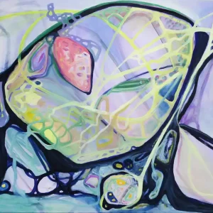 Ausverkauf Ölgemälde: "Sprouting Miracles", Original/Unikat, J. Riemer