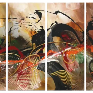 Abstrakte Originalkunst : "Rising IV", G. Hung, Unikat Sofort Bestellen