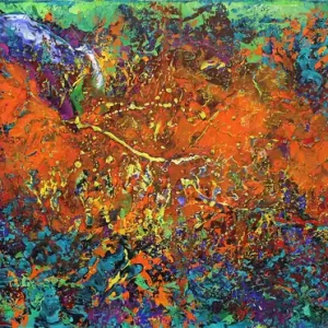 Heißes Angebot Unikat: Progressive I, Originalgemälde, J. Fernandez, Acrylbilder