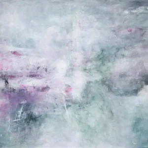 Schneller Versand Acrylgemälde: "Himmel III", Original/Unikat, L. Wünsche