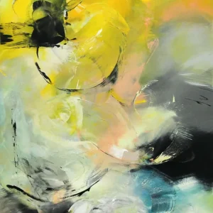 C. Middendorf: "Sonnenstrahlen II", abstraktes Originalgemälde (Unikat) Top-Seller