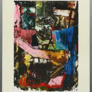 D. Hille: "Schusssicher", digitale Kunst auf Papier, Unikat/Original Top-Seller