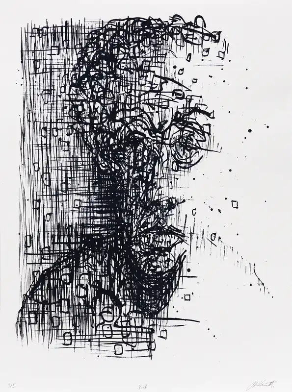 C. Blechschmidt: "Poet", Originale Grafik/Lithographie Meistverkauft