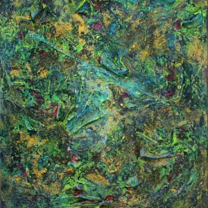 Abverkauf Unikat: "Ein Lächeln erobert die Welt (Baselitzer Kolibri)", Originalgemälde, J. Fernandez, Acrylbilder