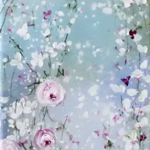 Maya: "Blütenträume IV", Originale Acrylbilder (Unikat) Schnäppchen