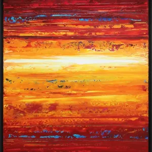 Sonderaktion Moderne Originalkunst: "Abendklang XI", J. Fernandez, Unikat