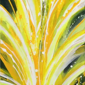 Beliebt L.Roth: "Lilienkrone". Originalgemälde (Unikat)