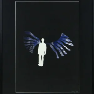 Surrealistische Collage, F. Lorenz: "Ikarus" (A) Solange Der Vorrat Reicht