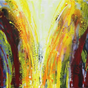 L.Roth: "Lichtblick III". Originalgemälde (Unikat) Schneller Versand