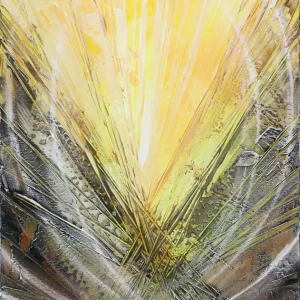 Unikat: "Open Light I", Originalgemälde, J. Fernandez, Acrylbilder Sonderangebot