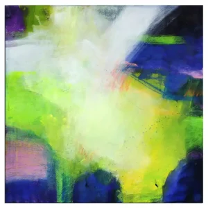 Acrylbilder abstrakt. M.Rick: "Ohne Titel" Zertifiziert