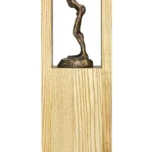 Abverkauf C. Blechschmidt: "Dünner Mann", zeitgenössische Bronze, Original/Unikat