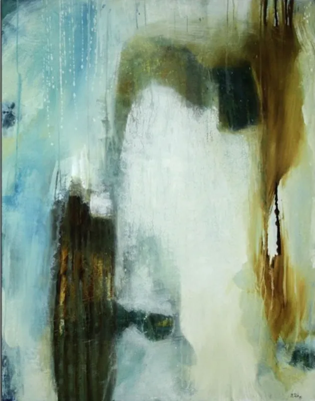 Acrylbilder abstrakt. M.Rick: "Melancholie" (A) Direktkauf