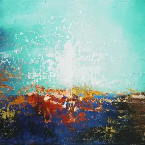 Originalgemälde: Lichtsprung II, G. Hung, Unikat Abverkauf