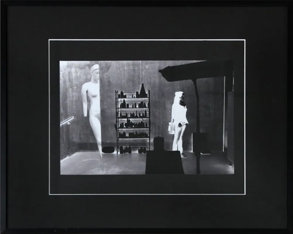 Surrealistische Collage, F. Lorenz: "Grit" Nur Für Kurze Zeit