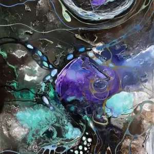 B. Ossowski: Dancing in the Moonlight, Edition, signierter Kunstdruck Preisknaller