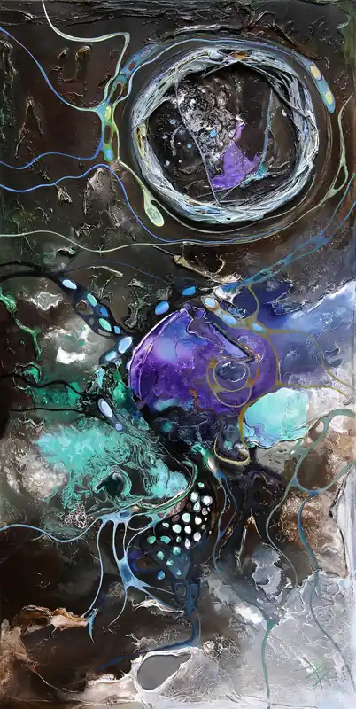 B. Ossowski: Dancing in the Moonlight, Edition, signierter Kunstdruck Preisknaller