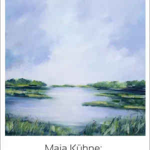 Maja Kühne: Sommerhimmel, Sonderedition, Monatsgemälde als Kunstdruck, Nr. 1/250 Finale Aktion