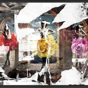 D. Landô: Sisters of Fate, Unikat-Edition, digitale Kunst auf Aludibond Jetzt Kaufen