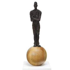 Kostenloser Versand C. Blechschmidt: "Adam", zeitgenössische Plastik, Original/Unikat
