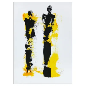 Sale Zeitgenössische Grafik/Malerei, Ilona Schmidt: "Stadtmenschen - Das Rendezvous"