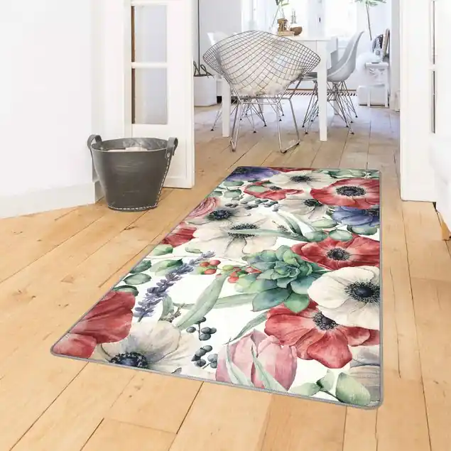Buntes Mohnblumen Aquarell Jetzt Bestellen