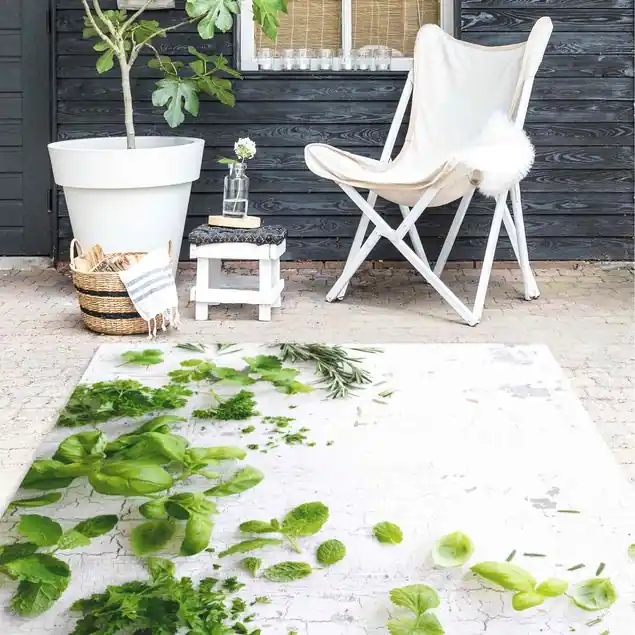 Wochenendangebot Kräuter auf Holz Shabby