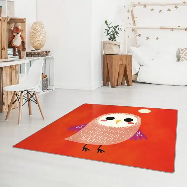 Aktuell Kleine Eule bei Roter Nacht