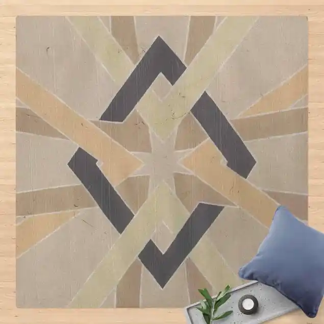 Zartes Orientalisches Rautenmuster Online Kaufen
