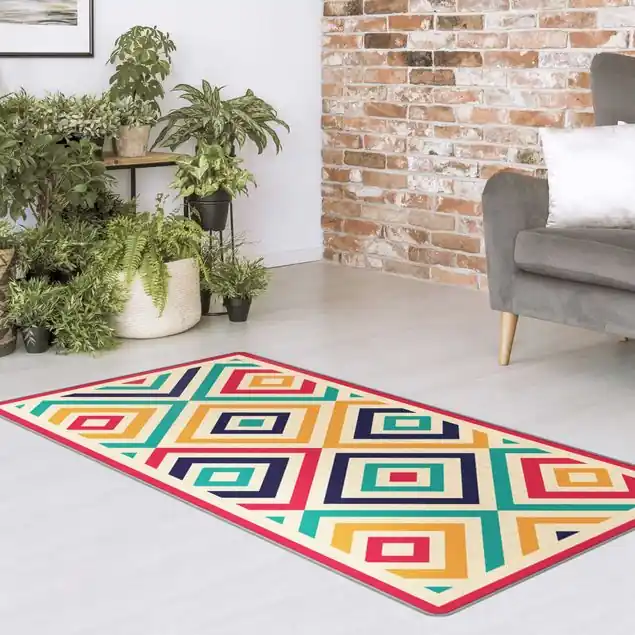 Kostenloser Versand Geometrie zum Quadrat mit Rahmen