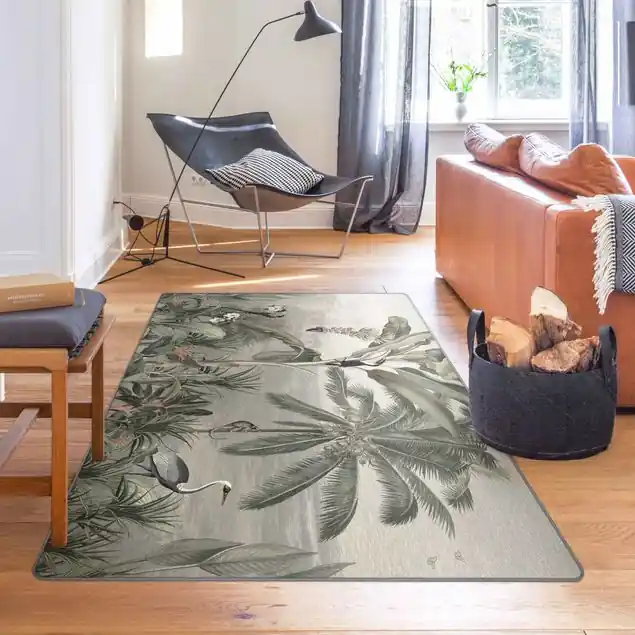 Must-Have Paradiesvögel im Dschungelpanorama
