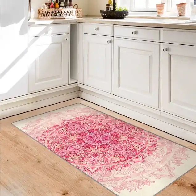 Schnäppchen Mandala Aquarell Ornament pink