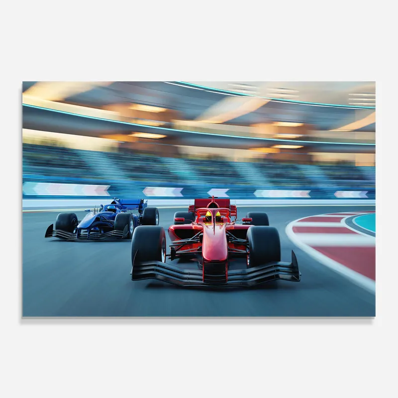 Letzte Chance Glasbild F1 Racing