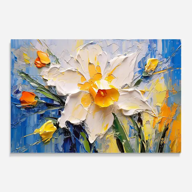 Sofort Bestellen Glasbild Abstract Flower Art