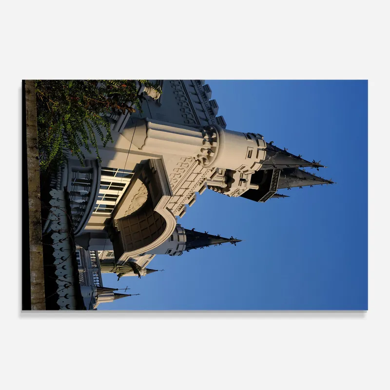 Glasbild Castle Blue Neu Im Sortiment