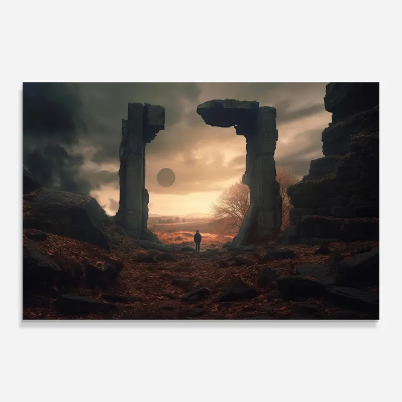 Glasbild Archway Neu